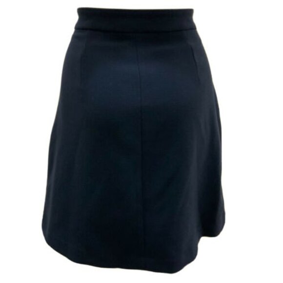 Forever 21 Blue Button Front Skirt 30 - Picture 2 of 6